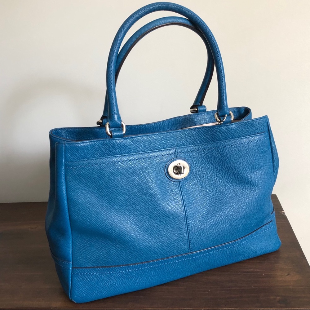 Coach Park Leather Carryall Satchel No. 36899E